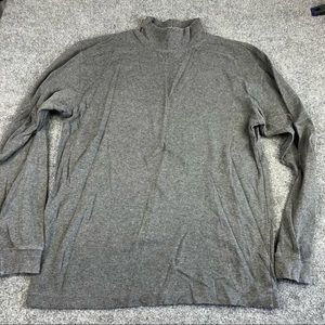 L.L. Bean Traditional Fit grey Turtleneck - Size medium